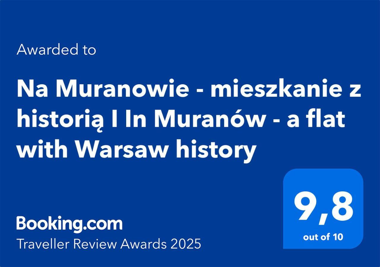 Na Muranowie - Mieszkanie Z Historia I In Muranow - A Flat With Warsaw History Екстер'єр фото